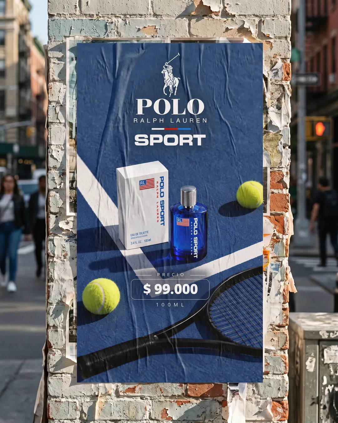 Afiche en la pared · Polo Sport