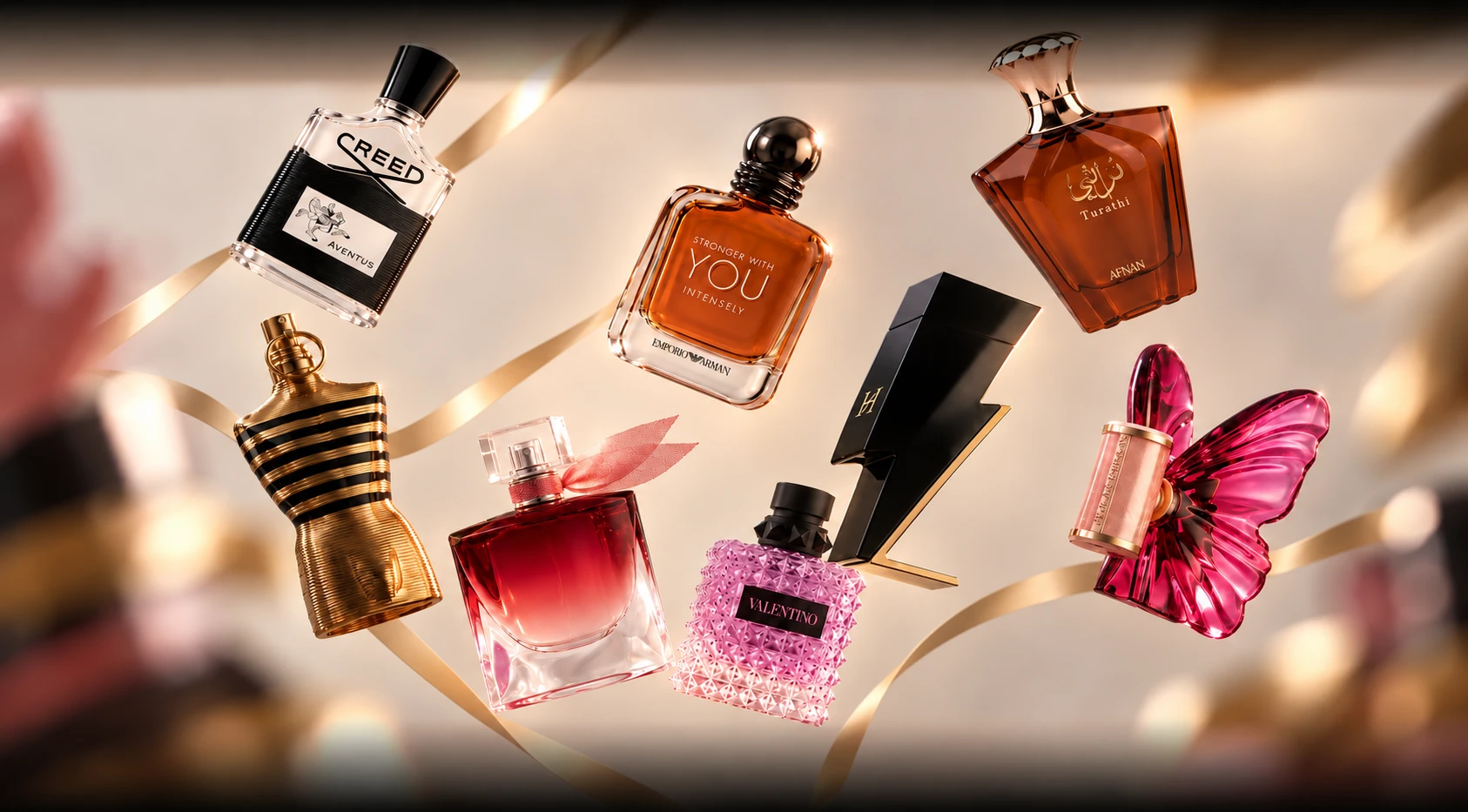 Banner de campaña: Colección de perfumes