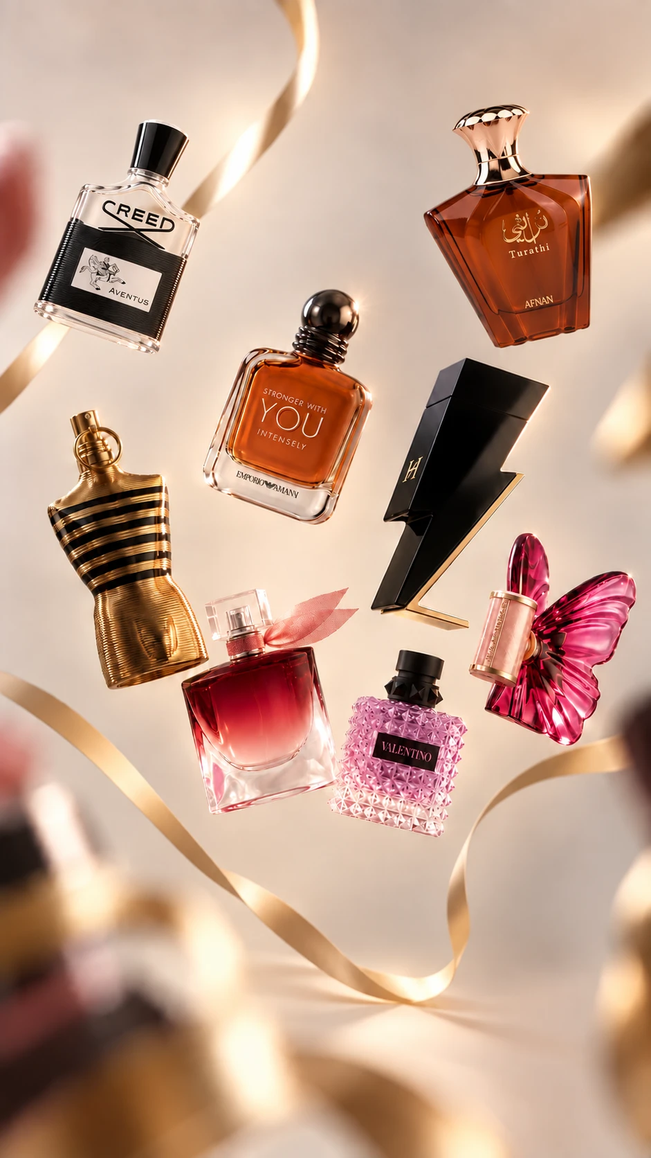 Historia vertical: Colección de perfumes