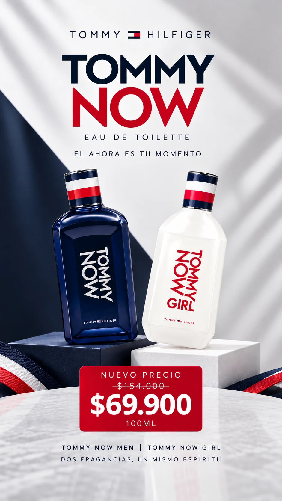 Flyer con precio: Tommy Now · Tommy Hilfiger
